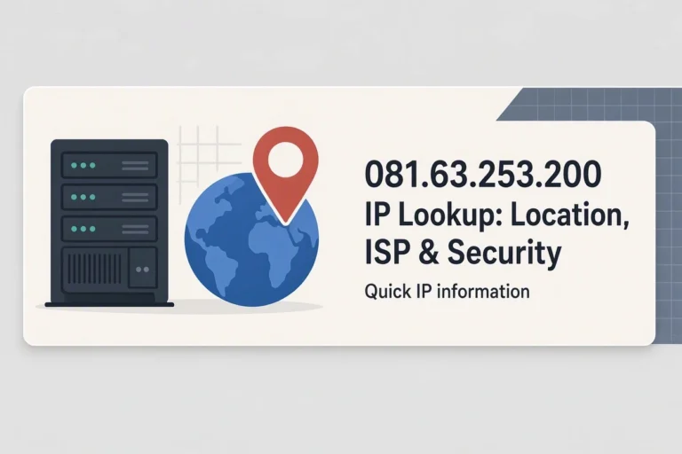 is title ke lie seo optimzied image bna do under 100kb aur compressed ho 081.63.253.200 IP Lookup: Location, ISP & Security